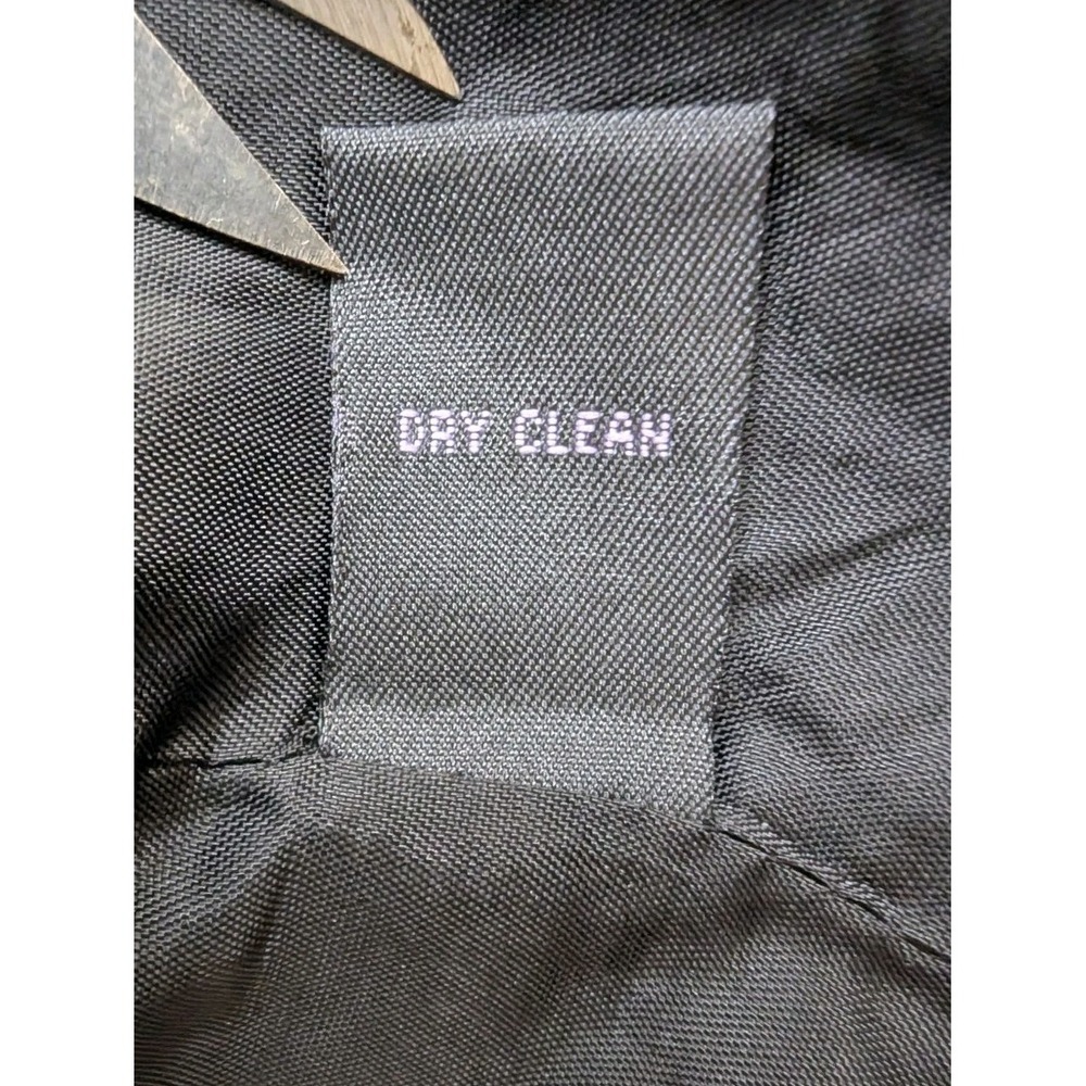 Context Black Pinstriped Workwear Blazer Women's Size 4 - Picture 9 of 9